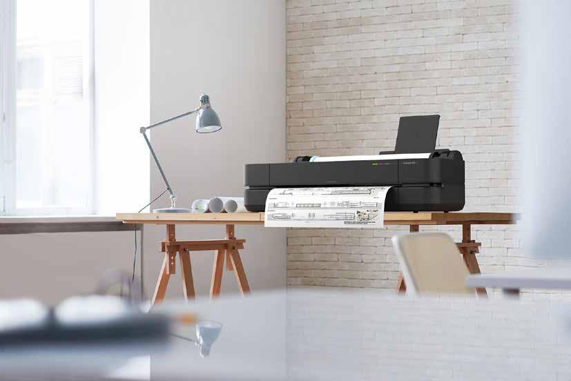 桌面上的大幅面列印“專家 HP DesignJet T230