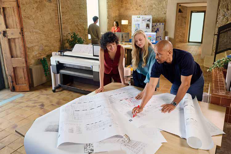 建築業的硬核列印搭檔 HP DesignJet T系列大幅面打印机